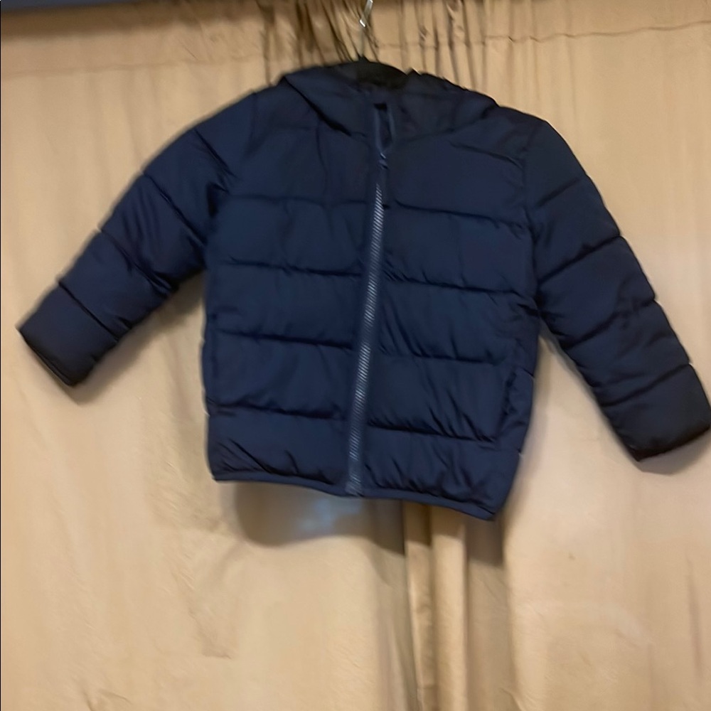 The Children’s Pl 4T Black Long Sleeve Puffer Jacket Insulated Water-Resistant